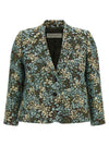Dries Van Noten Bamis Floral Jacquard Blazer