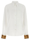 Dries Van Noten Shirt With Embroidered Cuffs