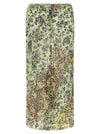 Dries Van Noten Floral Patchwork Skirt