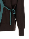 Dries Van Noten Toma Sweater With Crossed Closure
