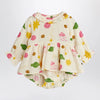 Mini Rodini Muslin bodysuit with space print