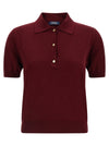 Max Mara 'S Pomposa Knit Polo Shirt