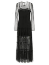 Twin Set Lamé Thread Dress