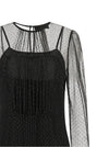 Twin Set Lamé Thread Dress