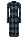 Twin Set Diamond-shaped Knit Dress