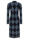 Twin Set Diamond-shaped Knit Dress