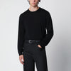 Roberto Collina Black wool crew-neck knit sweater