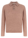 Roberto Collina Cashmere And Silk Polo Shirt