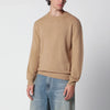 Roberto Collina Camel wool-blend sweater