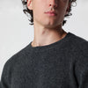 Roberto Collina Anthracite grey wool-blend sweater