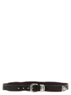 Zerbini Claudio Aged Leather Belt
