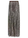 Paco Rabanne Sequin And Pearl Skirt