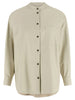 Yves Salomon Leather Shirt