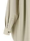 Yves Salomon Leather Shirt