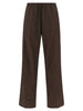 Yves Salomon Leather Insert Pants