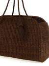 Jacquemus Le Grand Turismo Raphia Shopping Bag