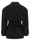 Jacquemus Black Le Caban Boléro Coat