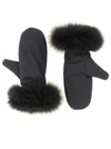 Army Yves Salomon Coat With Mittens