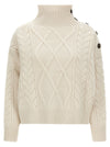 Yves Salomon Braided Sweater
