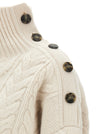 Yves Salomon Braided Sweater