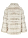 Yves Salomon Quilted Fur Coat