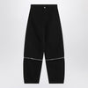 Moncler X Willow Smith Black trousers with zip detail