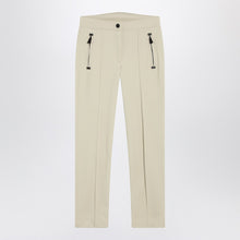  Moncler Grenoble Ivory slim trousers in GORE-TEX