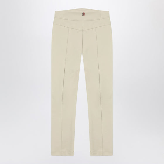 Moncler Grenoble Ivory slim trousers in GORE-TEX