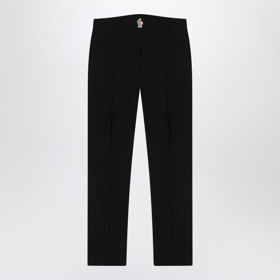 Moncler Grenoble Black slim trousers in GORE-TEX
