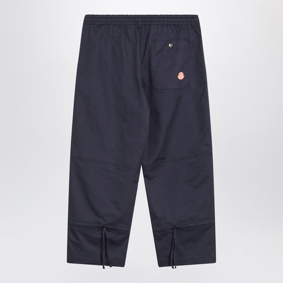 Moncler Genius Blue trousers in cotton gabardine