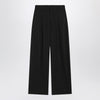 Moncler X Edward Enninful Black wool-blend trousers