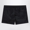 Moncler Black swim shorts with logo patch