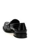 Prada Logo Patent Leather Loafer