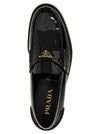 Prada Logo Patent Leather Loafer