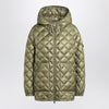 Moncler Green quilted jacket in nylon