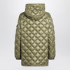 Moncler Green quilted jacket in nylon
