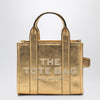 Marc Jacobs Gold leather The Small Tote Bag
