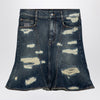 Marc Jacobs Washed denim skirt with worn details
