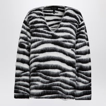  Marc Jacobs Zebra-patterned jumper in wool blend