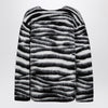 Marc Jacobs Zebra-patterned jumper in wool blend