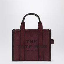  Marc Jacobs Small plum suede tote bag