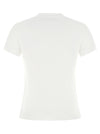 Off White Logo Embroidery T-shirt