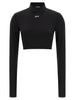 Off White Off Stamp Crop Top