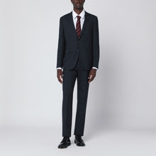  Tagliatore Blue single-breasted wool suit