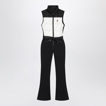  Moncler Grenoble Black/white down-padded ski suit