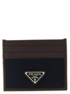 Prada Nylon Leather Cardholder