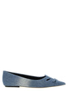 Marc Jacobs The Denim Kat Ballet Flats