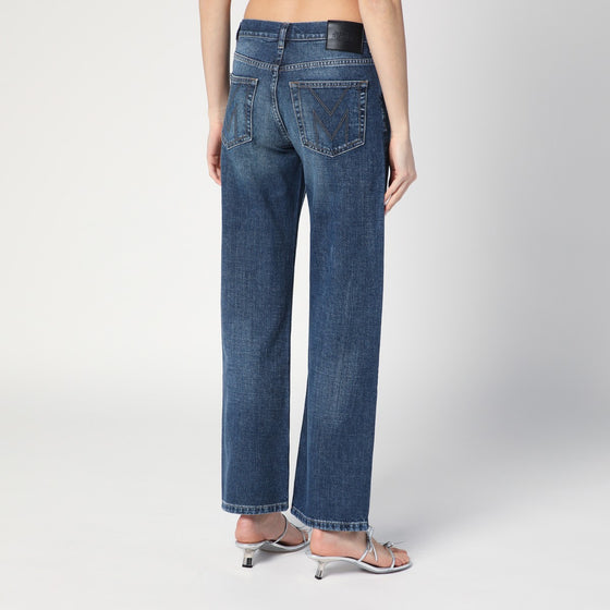 Marc Jacobs Blue washed-effect jeans