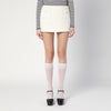 Marc Jacobs Ivory textured tweed mini skirt