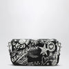 Marc Jacobs Mini shoulder bag black with punk lettering